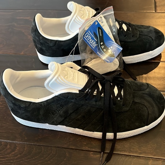 Adidas gazelle stitch and Turn black suede men’s 8 NWT - Picture 6 of 11